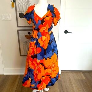 Tabitha Brown Open Back Maxi Dress - Size 4